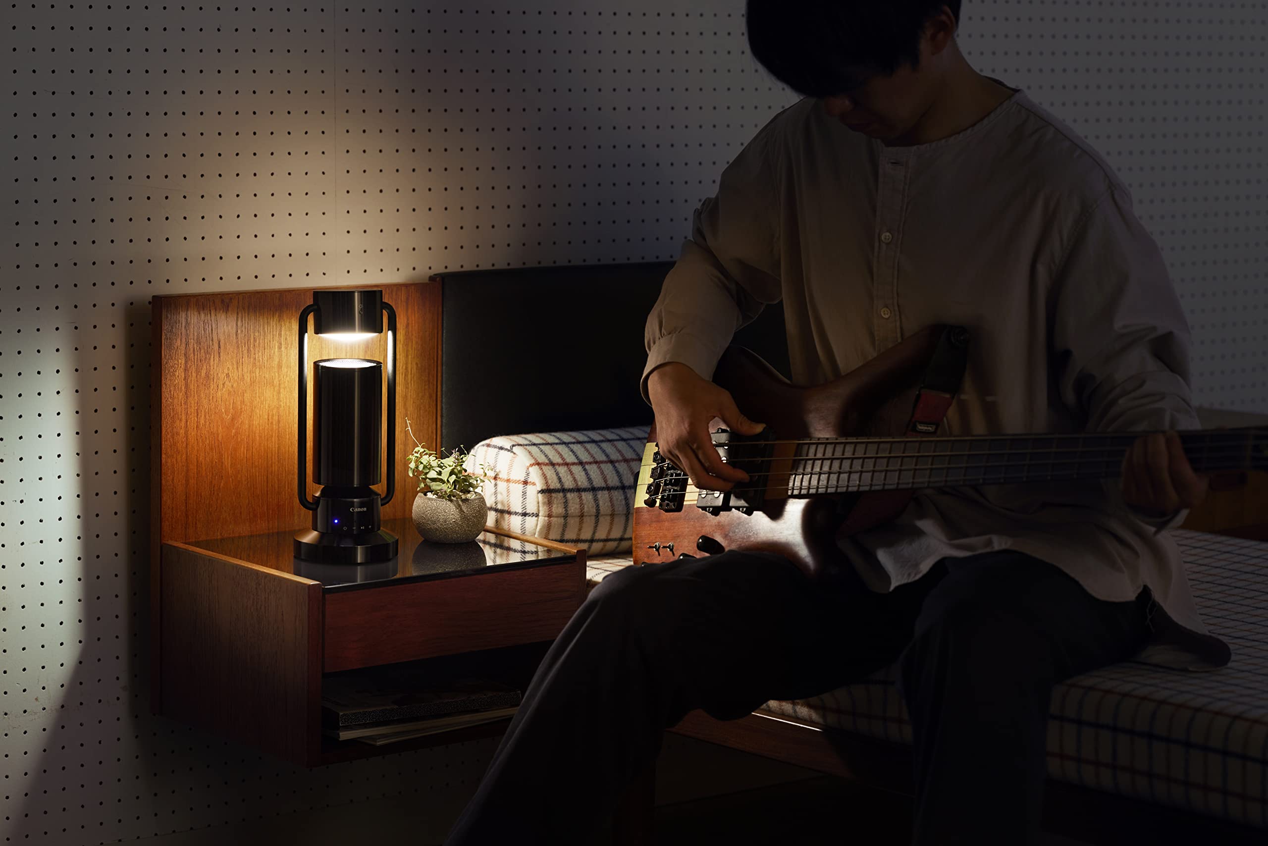 [중고] 캐논 알보스 블랙 ML-A 라이트 스피커 블루투스 LED 이미지 11