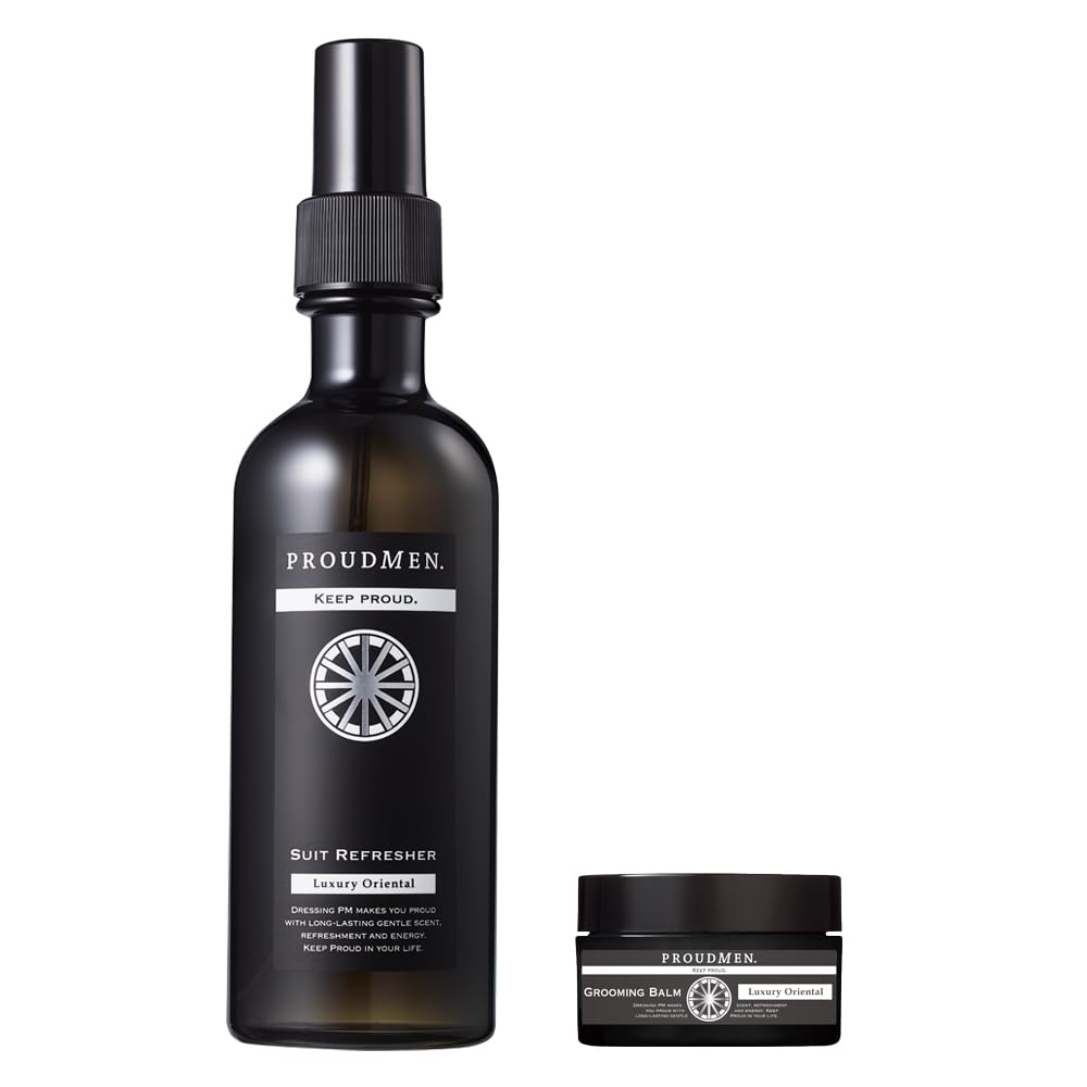 프라우드맨 수트 리프레셔 LO 200ml 및 그루밍 밤 10g 세트