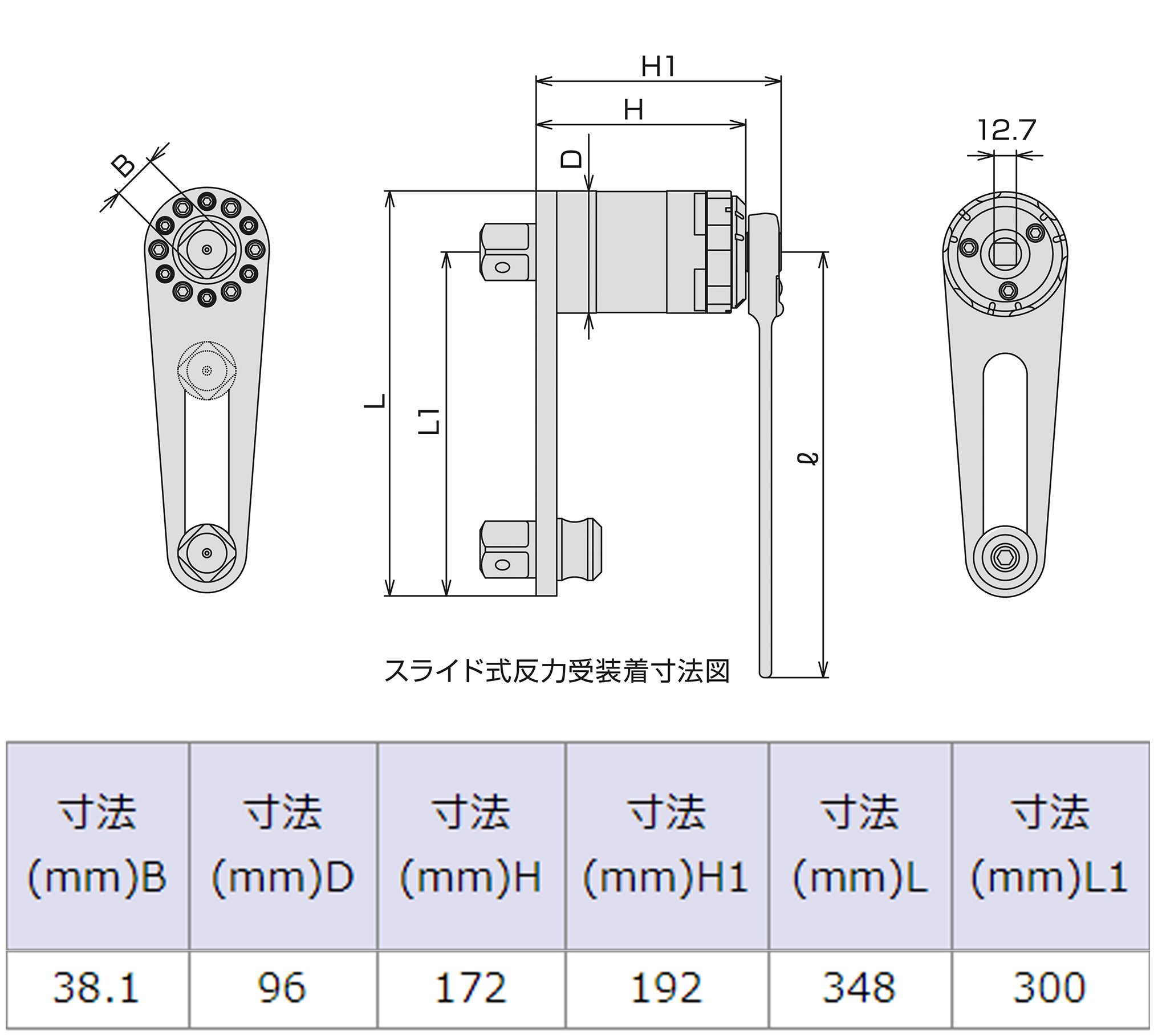 토네 강력 파워 렌치 P600A 6000Nm 이미지 2