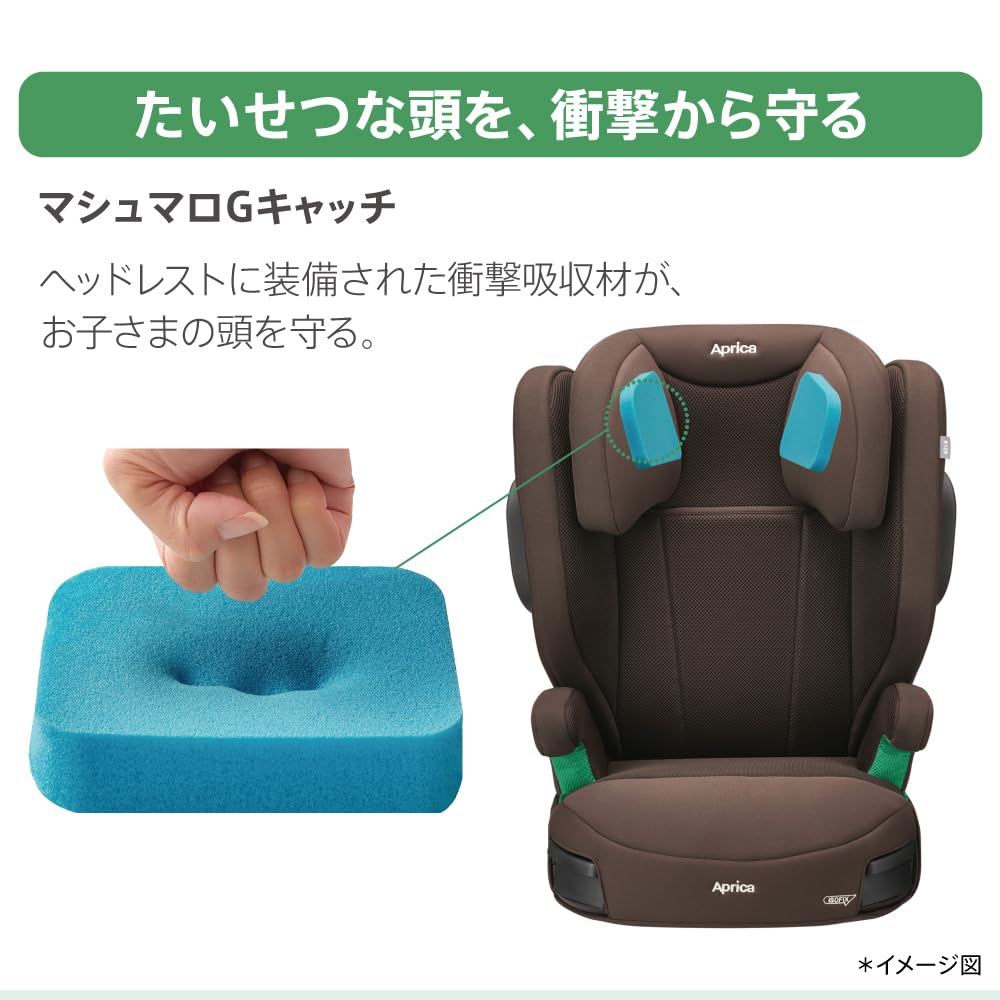 아프리카 라이드크루 2224702 ISOFIX 주니어 카시트 AC/블랙 이미지 4
