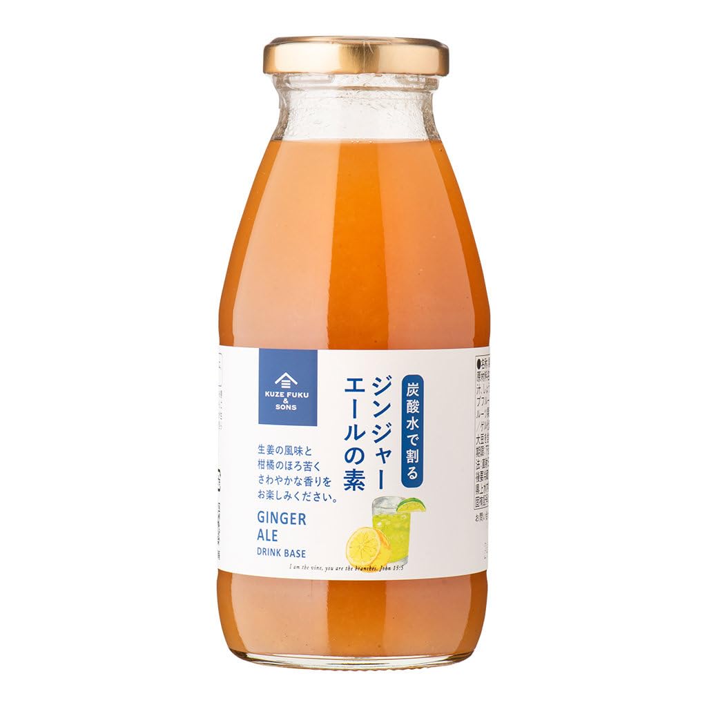 쿠제후쿠상점 진저에일 베이스 290ml Pack of