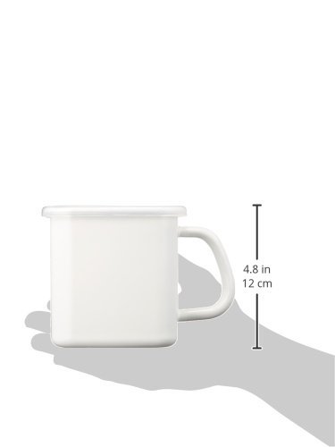노다호로 화이트시리즈 법랑 손잡이 스토커 MS-12K L 사각 씰뚜껑형 이미지 8