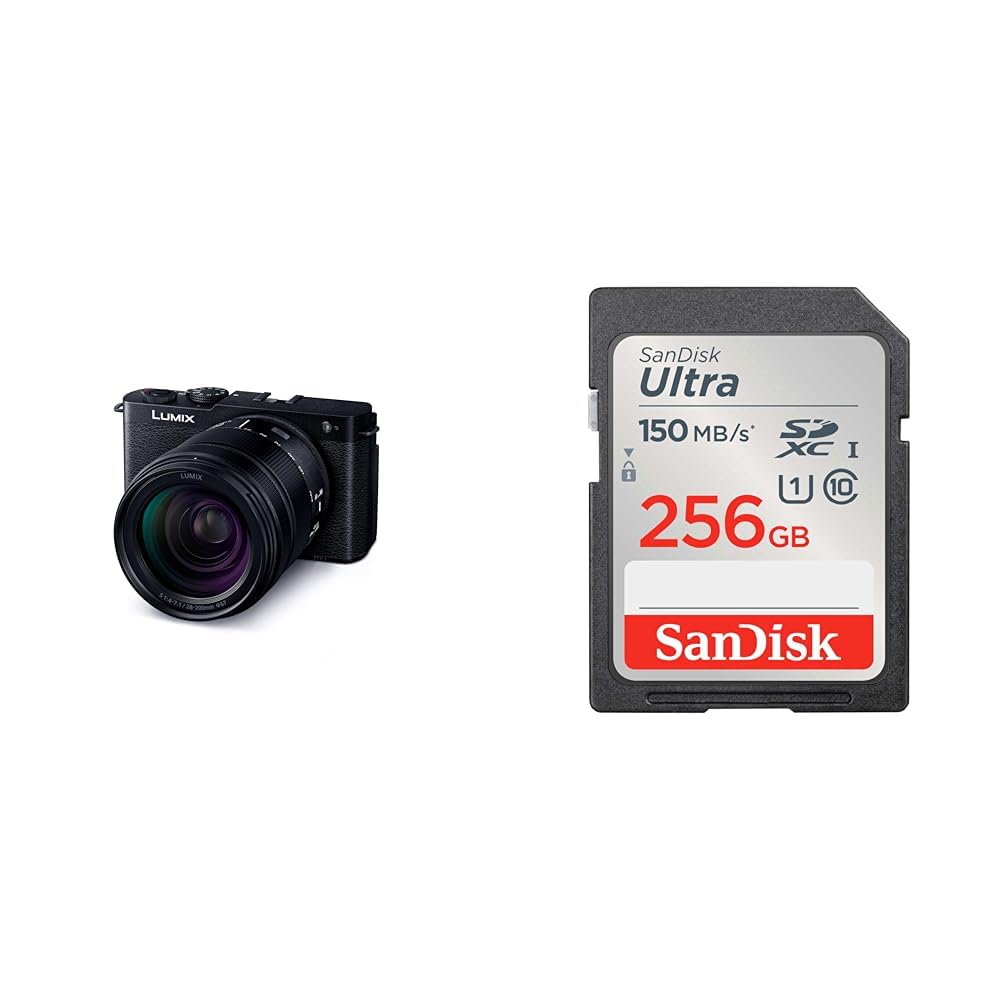 파나소닉 루믹스 제트블랙 DC-S9H-K 풀프레임 미러리스 카메라 줌렌즈킷 256GB