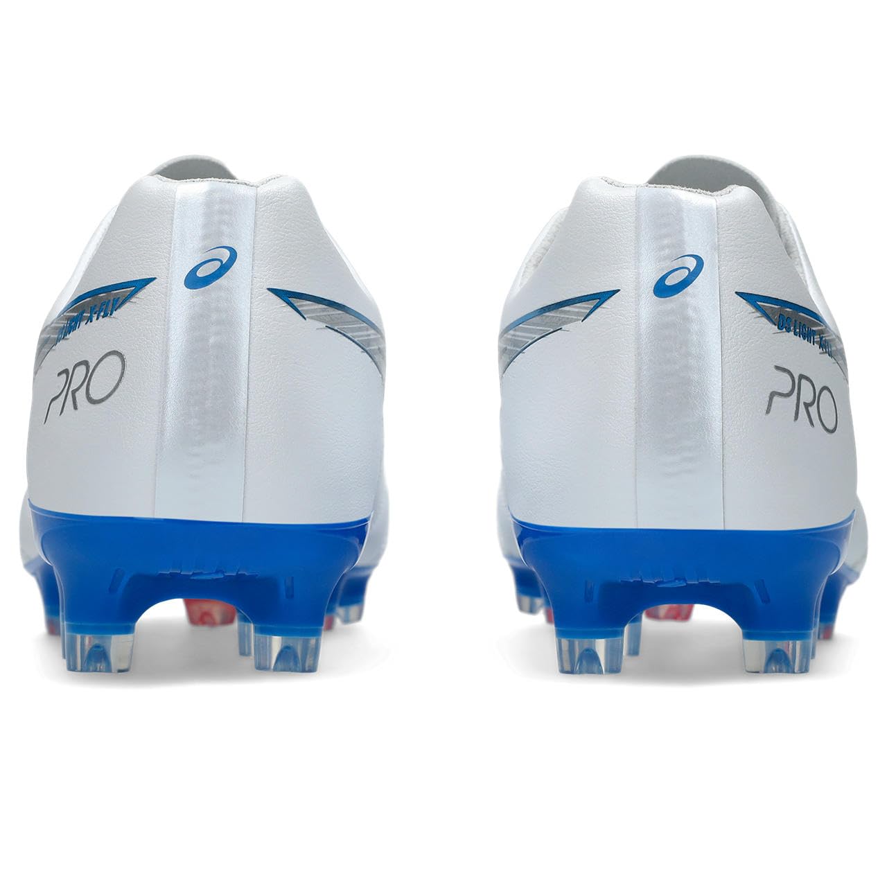 아식스 축구화 DS LIGHT X-FLY PRO 24.0 cm 2E 100(화이트/일렉트릭 블루) 이미지 6