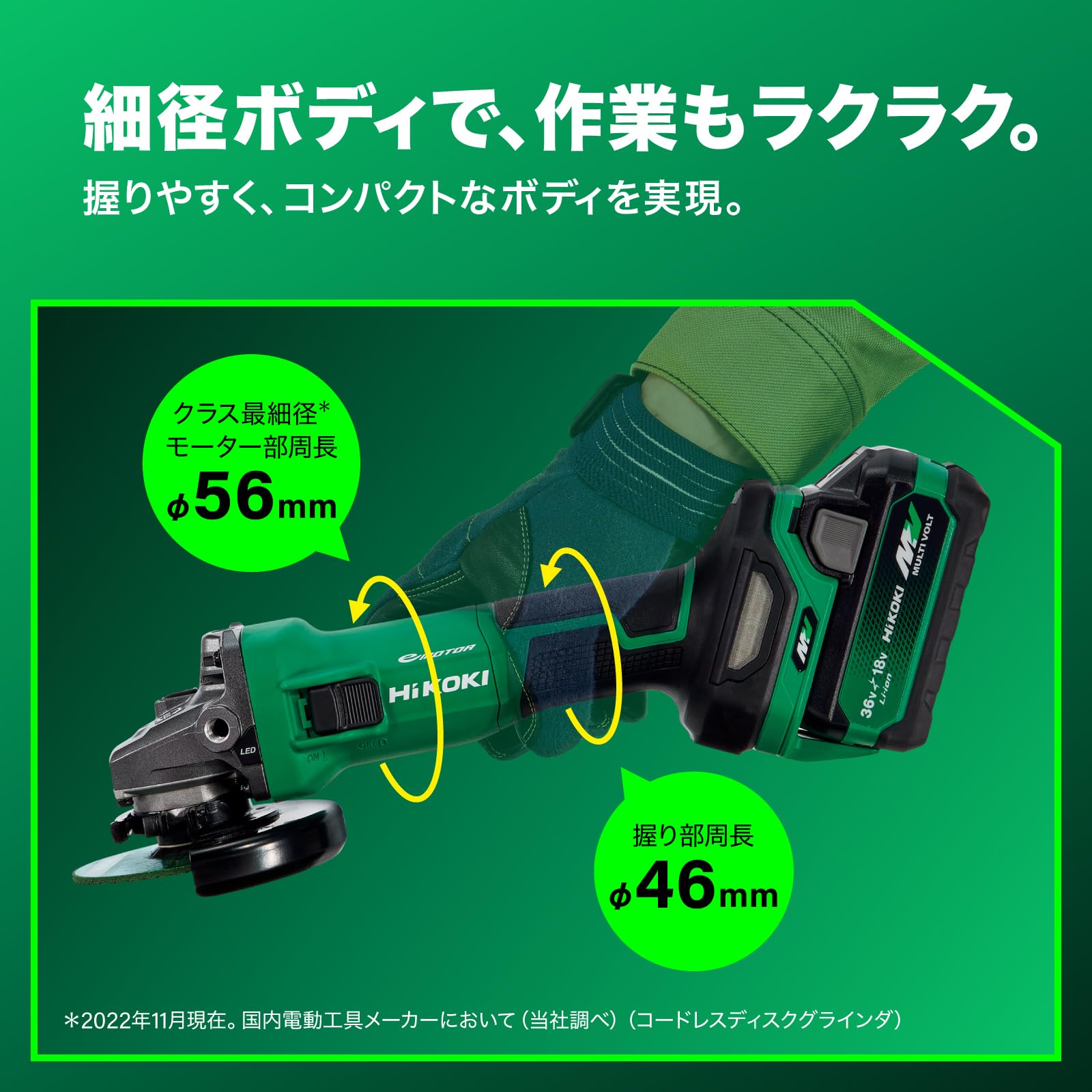 하이코키 G3610DC XPZ 충전식 디스크 그라인더 집진 어댑터 세트 이미지 6