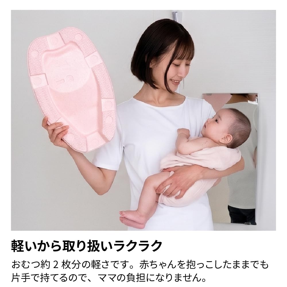 리첼 힌야리시나이 신생아 목욕매트 간이포장형 욕실매트 간이포장 이미지 4