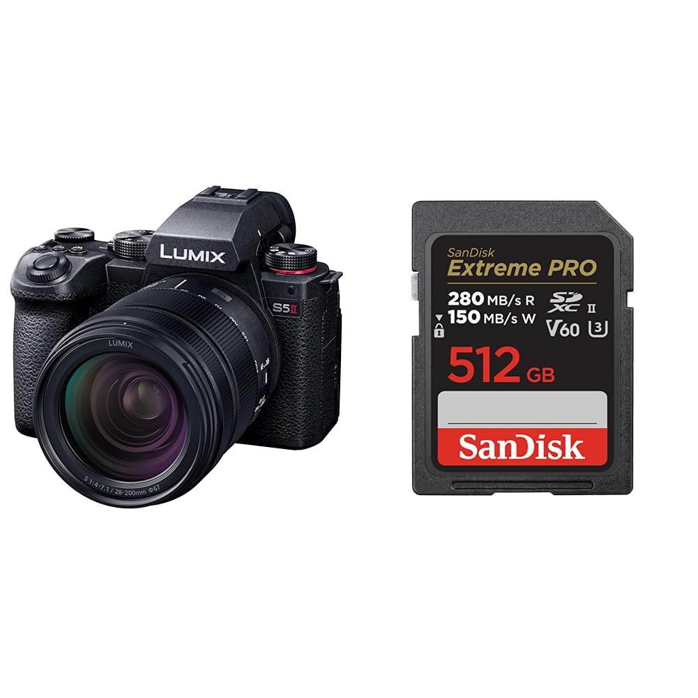 파나소닉 루믹스 S5M2H 블랙 512GB 풀프레임 미러리스 카메라 렌즈킷