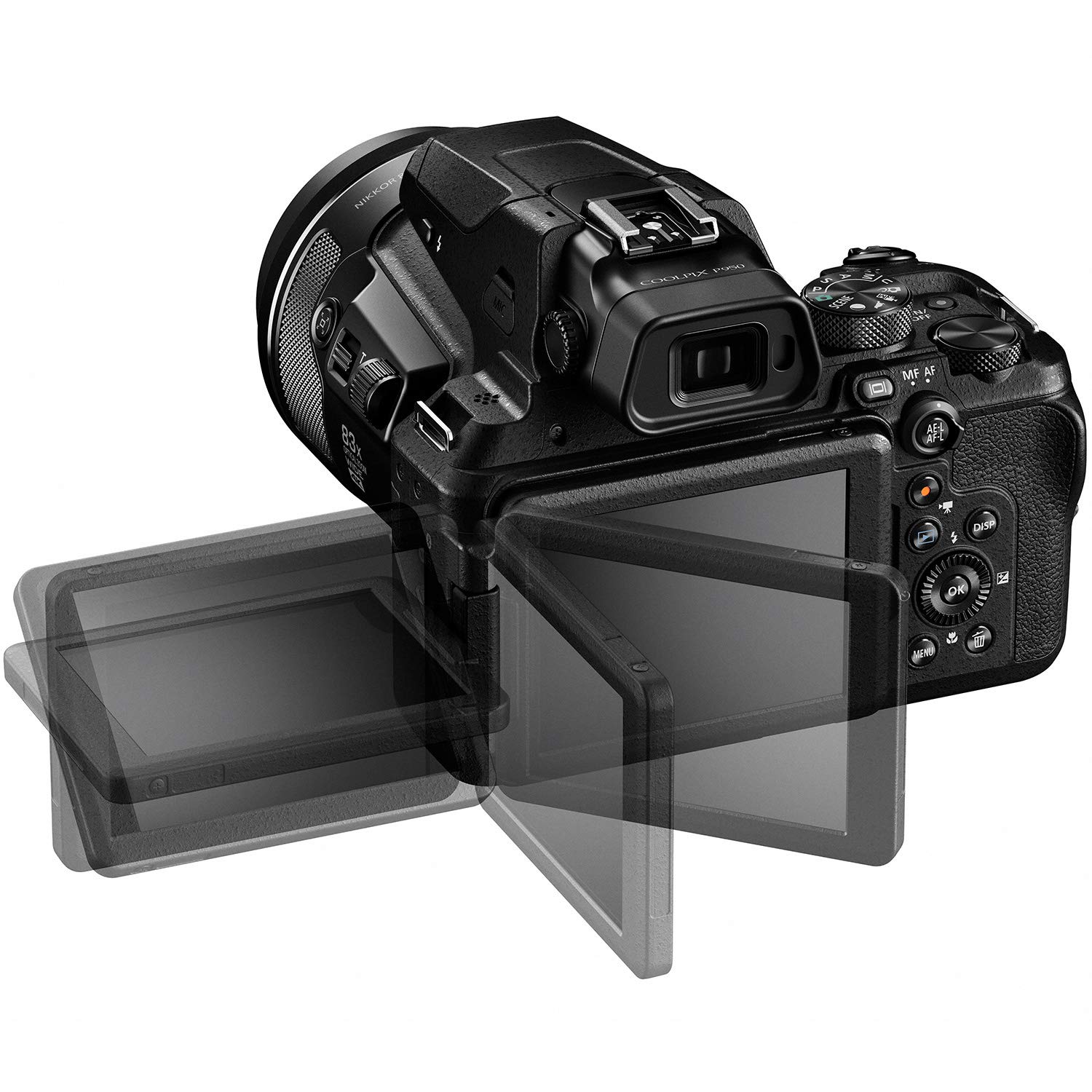 니콘 쿨픽스 P950 블랙 고배율 콤팩트 카메라 카메라 단품 이미지 9