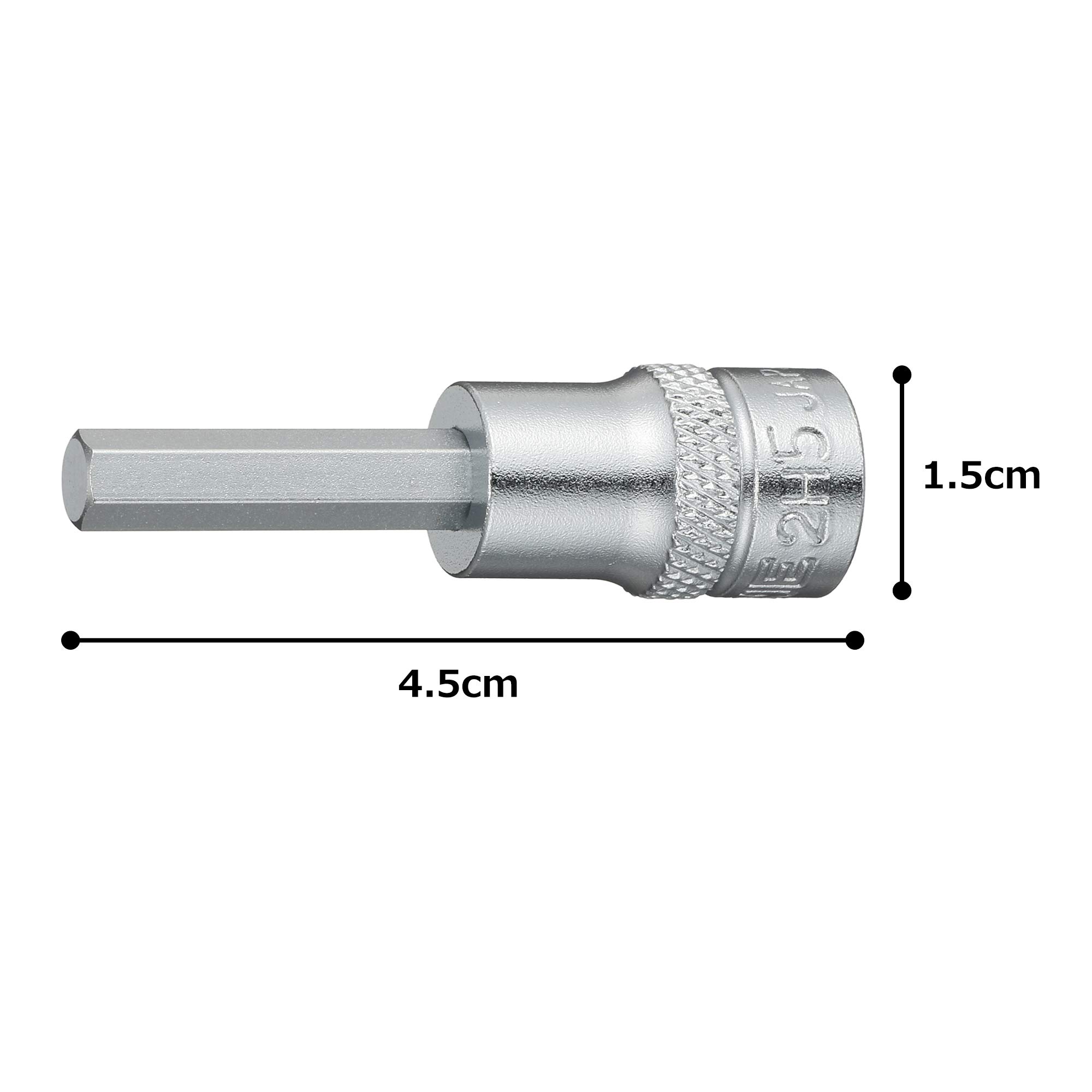 토네 HP2H-05 6.35mm 육각소켓 5mm 이미지 5
