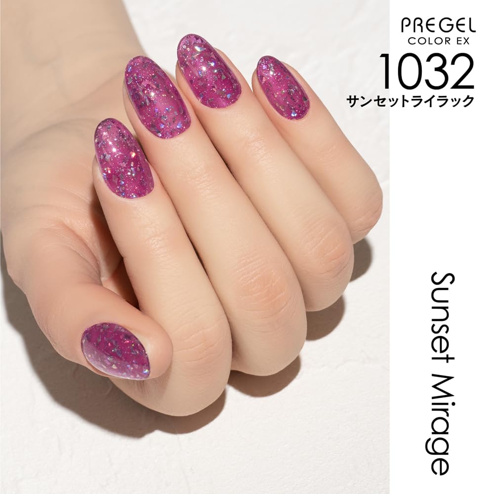 프리젤 컬러EX 썬셋라일락 PG-CE1032 3g 젤네일 이미지 3
