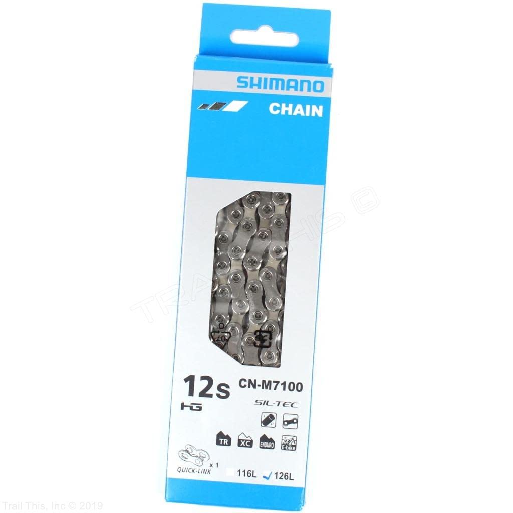 시마노 SLX CN-M7100 12단 138링크 자전거 체인 이미지 4