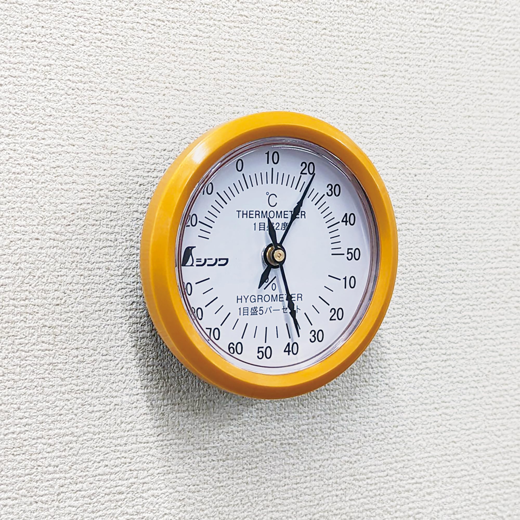신와 72669 U-3 원형 6.5cm 온습도계 이미지 3