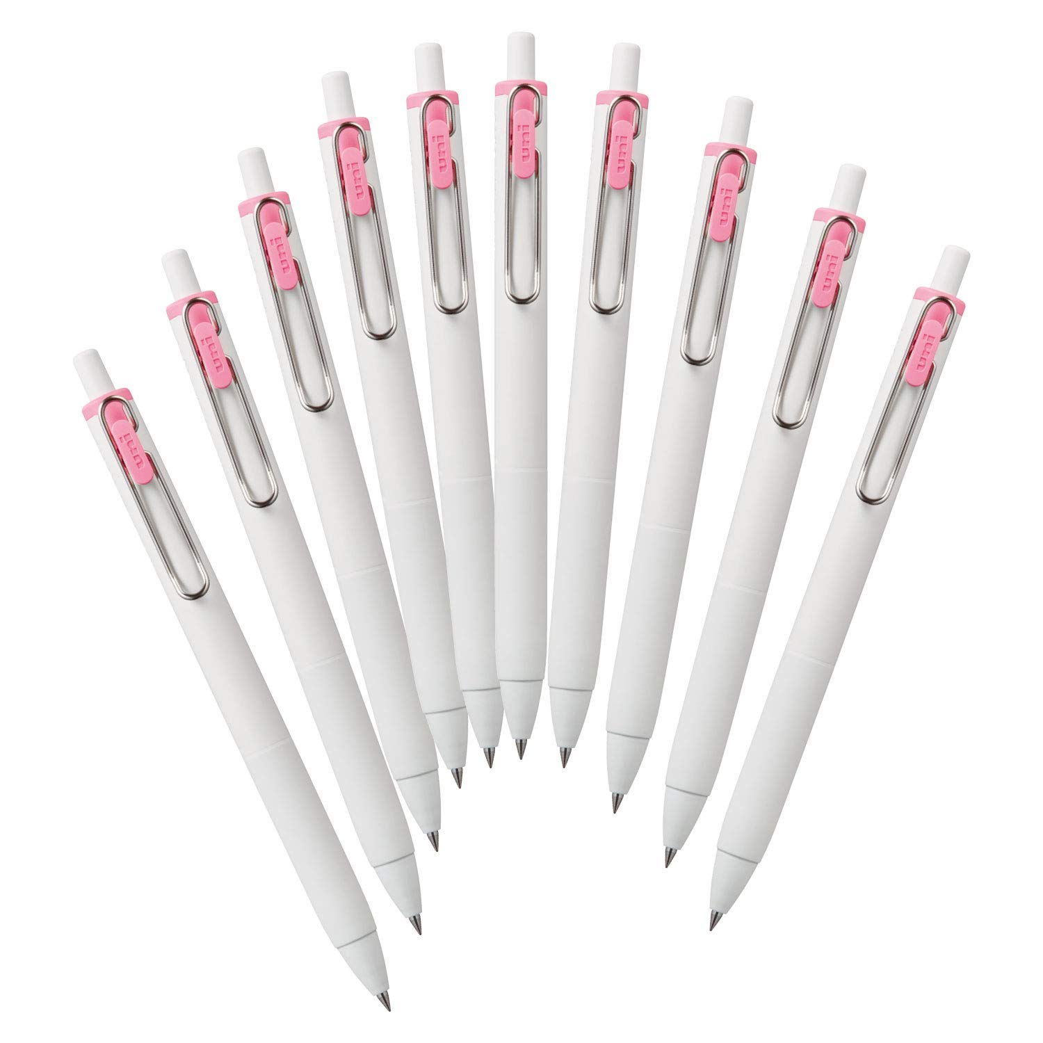 미쓰비시 연필 유니볼원 라이트핑크 UMNS05.51 0.5mm 젤펜 10개입 본체 단품 이미지 1