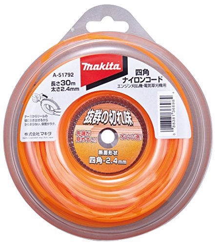마키타 사각 나일론 코드 A-51792 2.4mm 30m 이미지 2