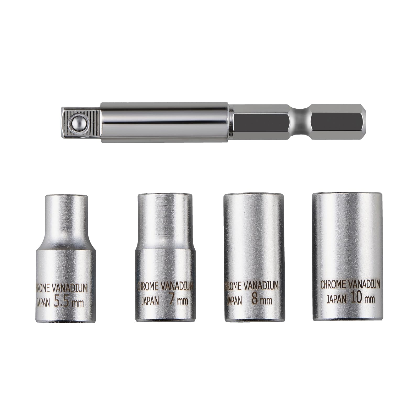 호잔 소켓 세트 전동 드라이버용 J-70-20 5.5-10mm