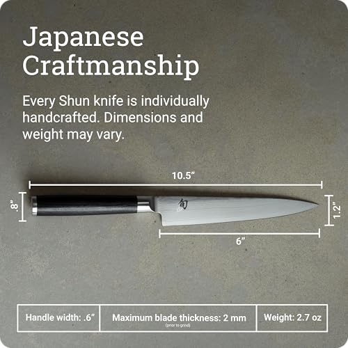슌 KAI 클래식 150mm 유틸리티 나이프 스테인리스 이미지 6