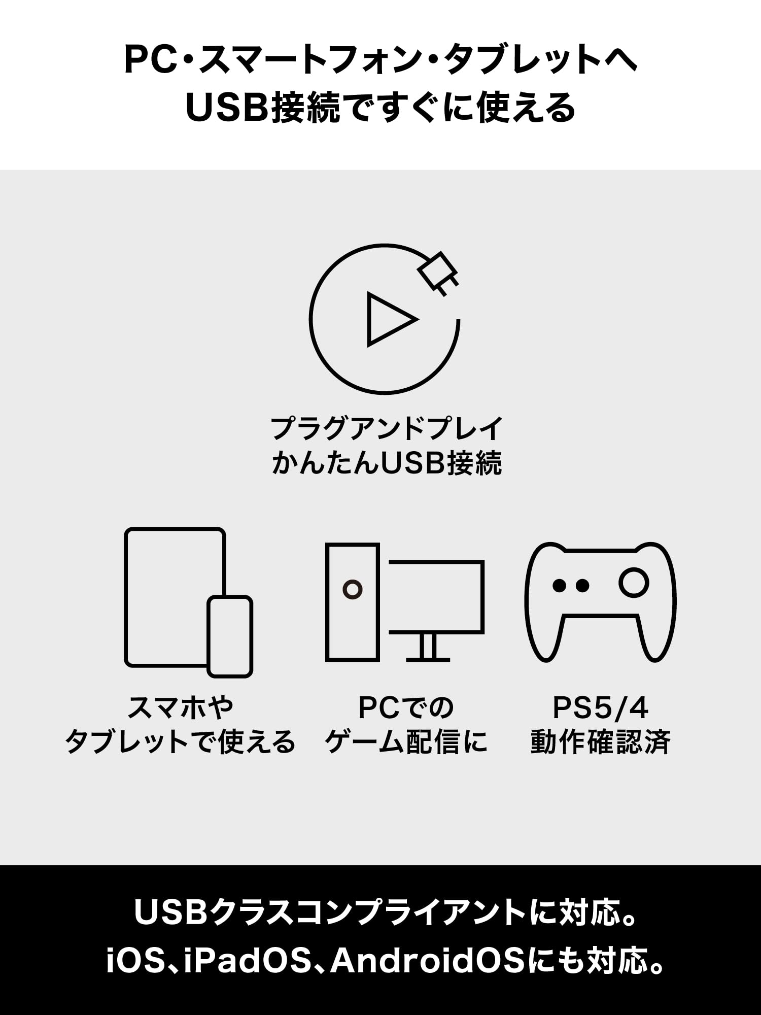 오디오테크니카 AT-UMX3 화이트 USB 오디오인터페이스 방송용 믹서 이미지 4