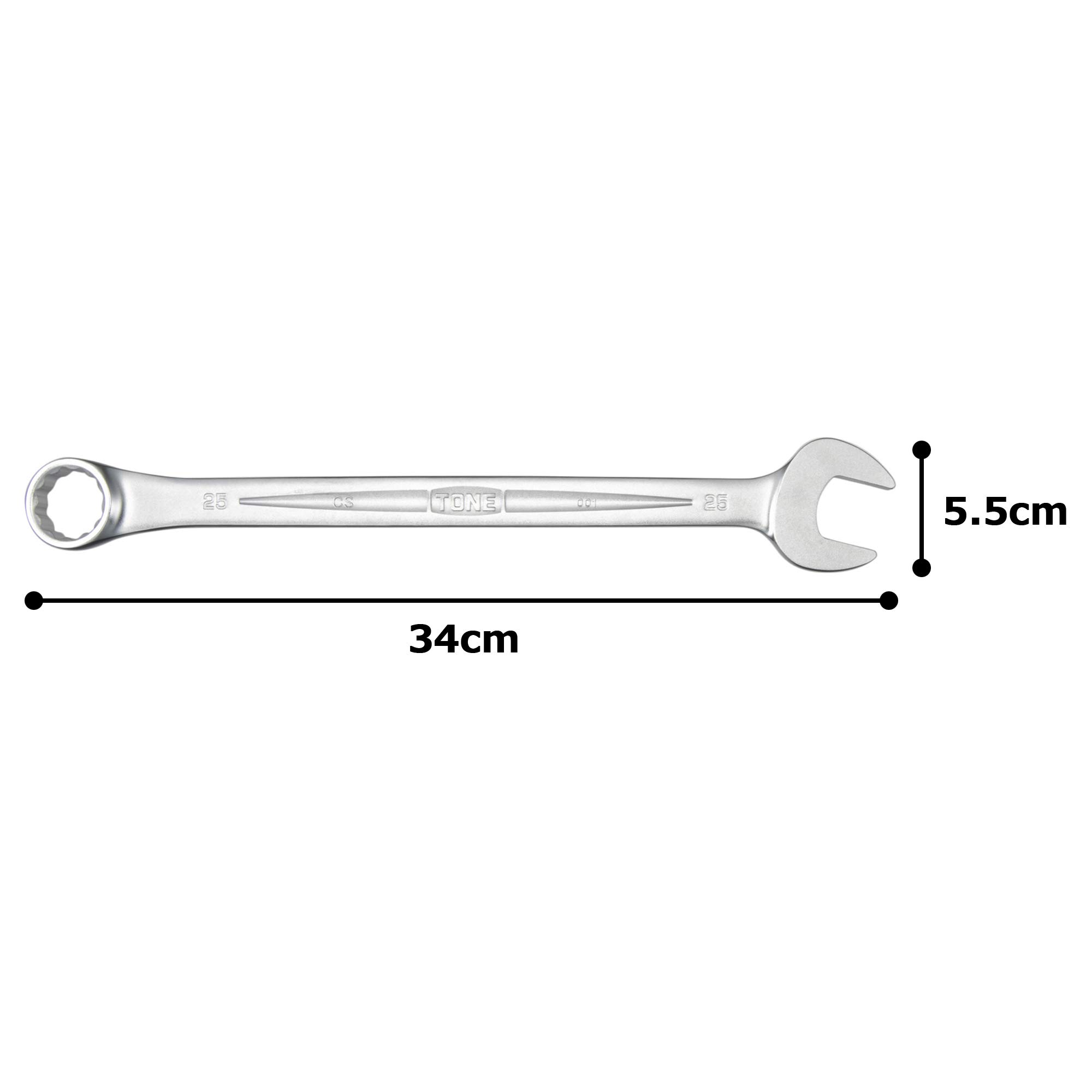 토네 HPCS-25 25mm 콤비네이션 렌치 이미지 5