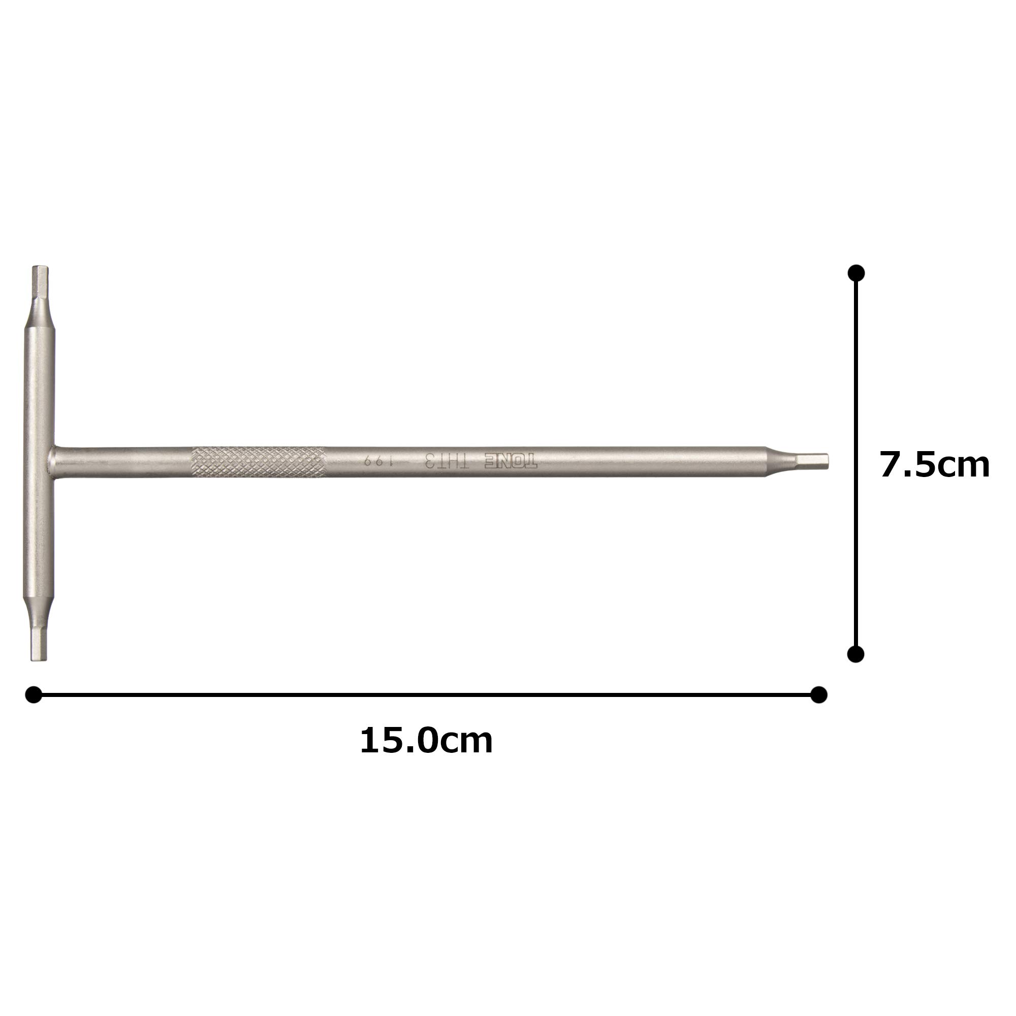 토네 THT-03 3mm T형 육각 렌치 이미지 3
