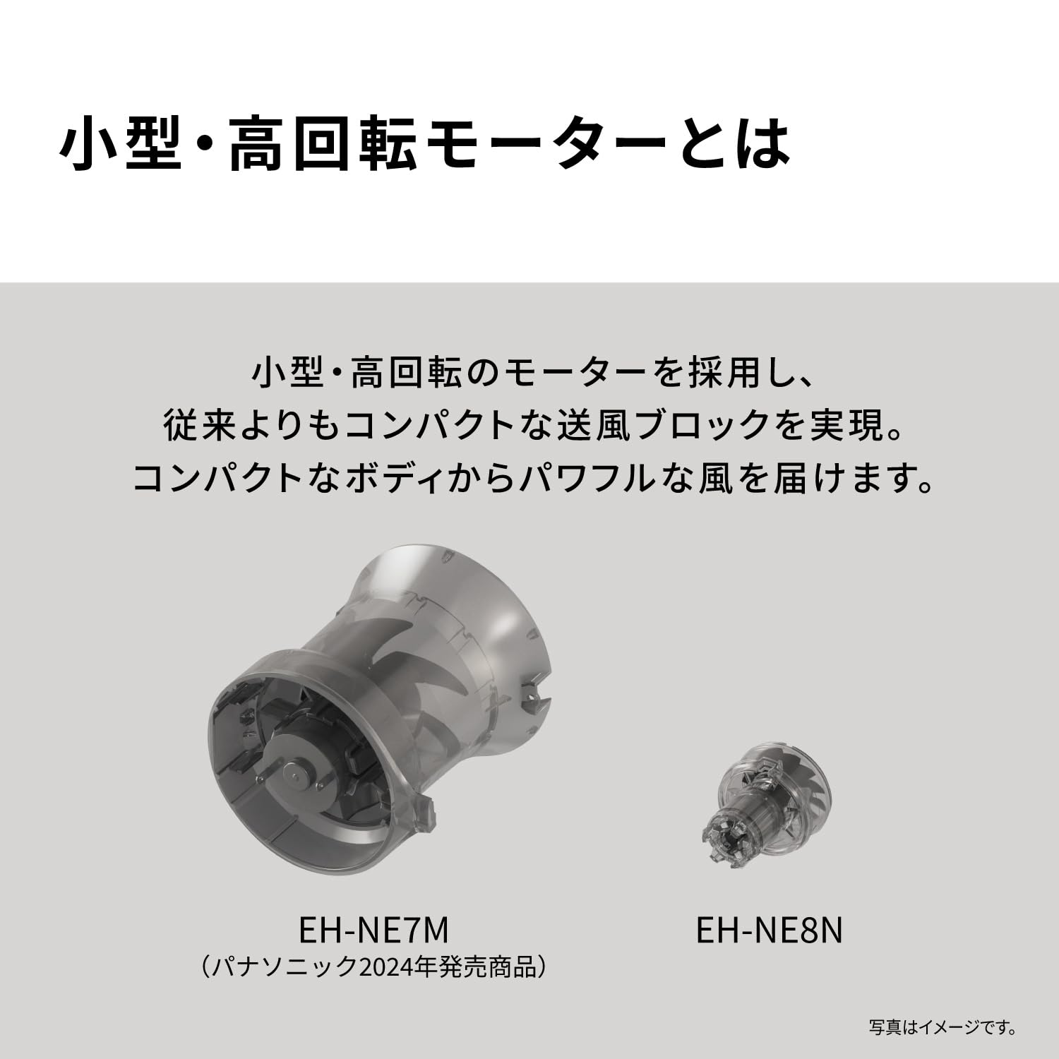 파나소닉 이오니티 모던화이트 EH-NE8N-W 헤어드라이어 대풍량 속건 이미지 4