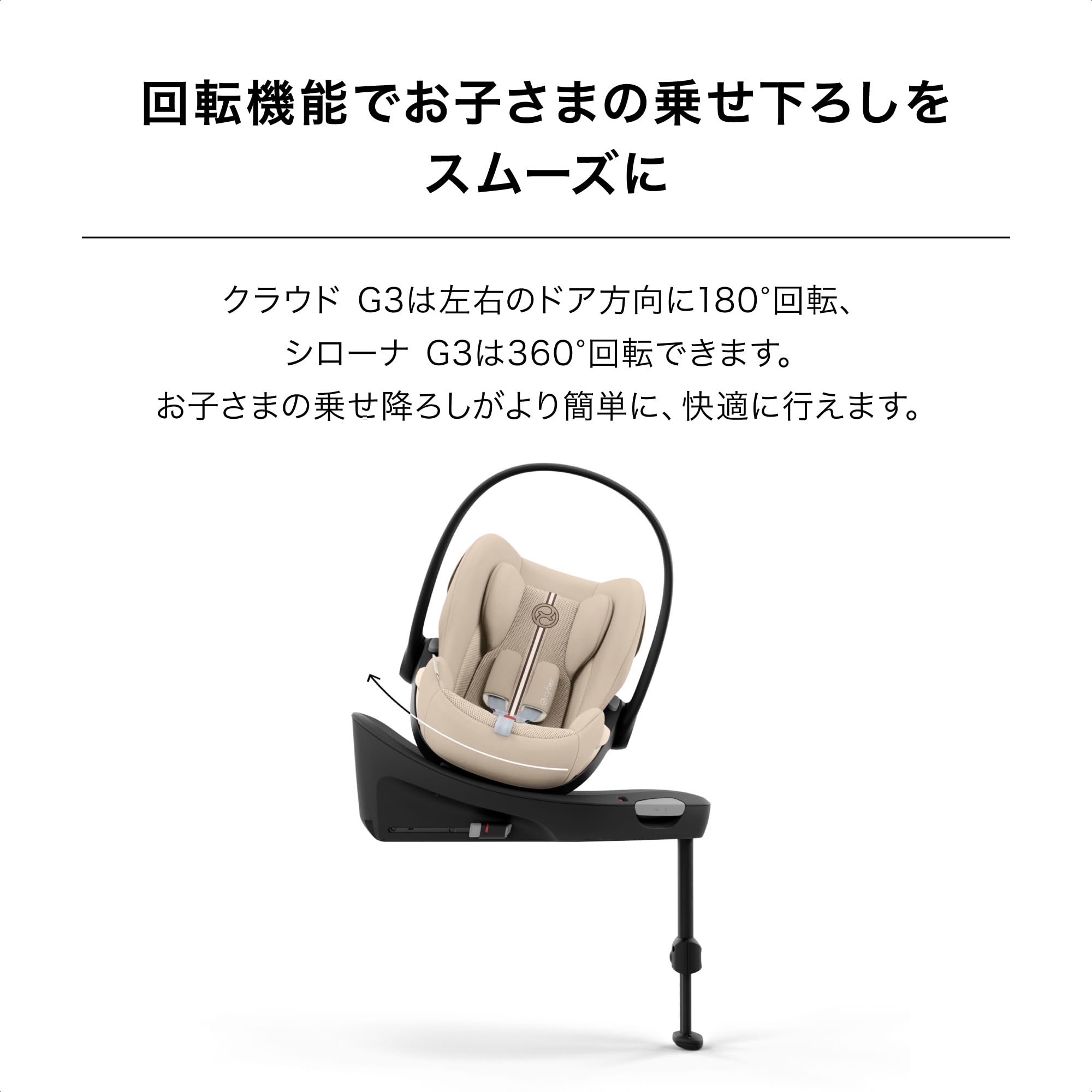 싸이벡스 베이스 G3 클라우드 시로나 ISOFIX 베이스 블랙 이미지 4