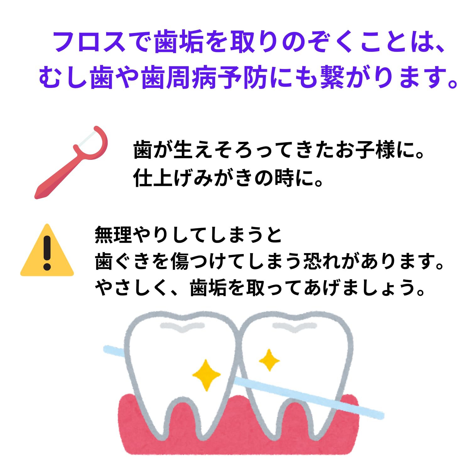 Ci메디컬 어린이용 치실 4색 혼합 200개입 이미지 4