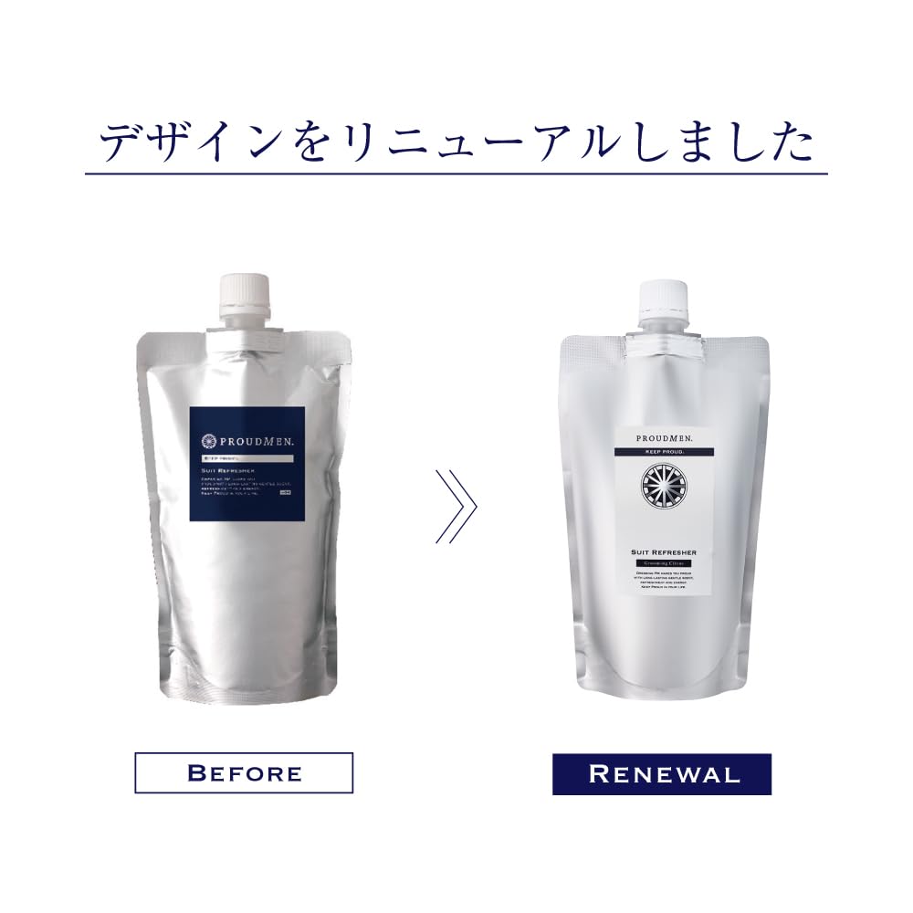 프라우드맨 수트 리프레셔 그루밍 시트러스 리필 300ml 이미지 2