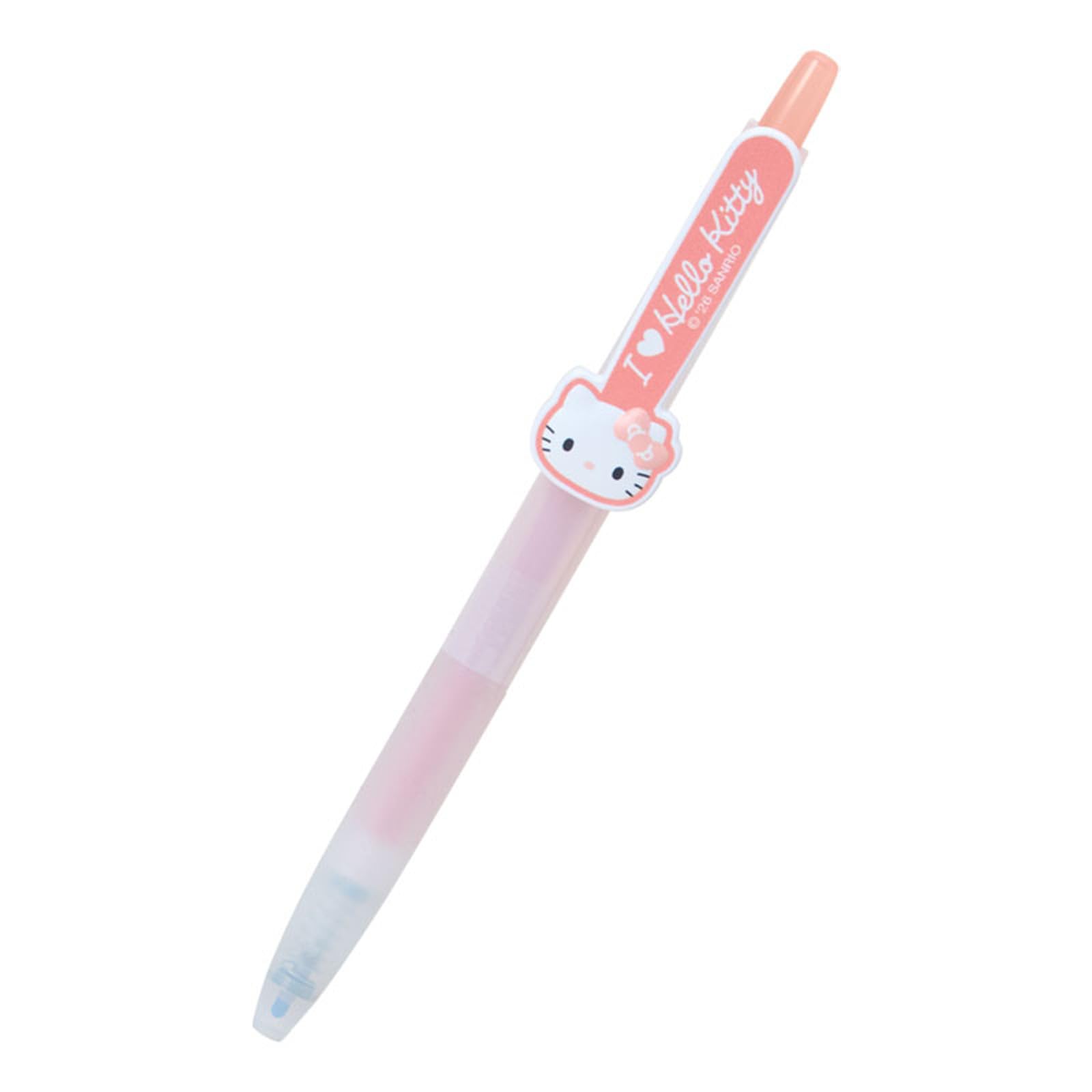 산리오 I Love Hello Kitty 헬로키티 컬러 젤잉크 볼펜 주스 오렌지