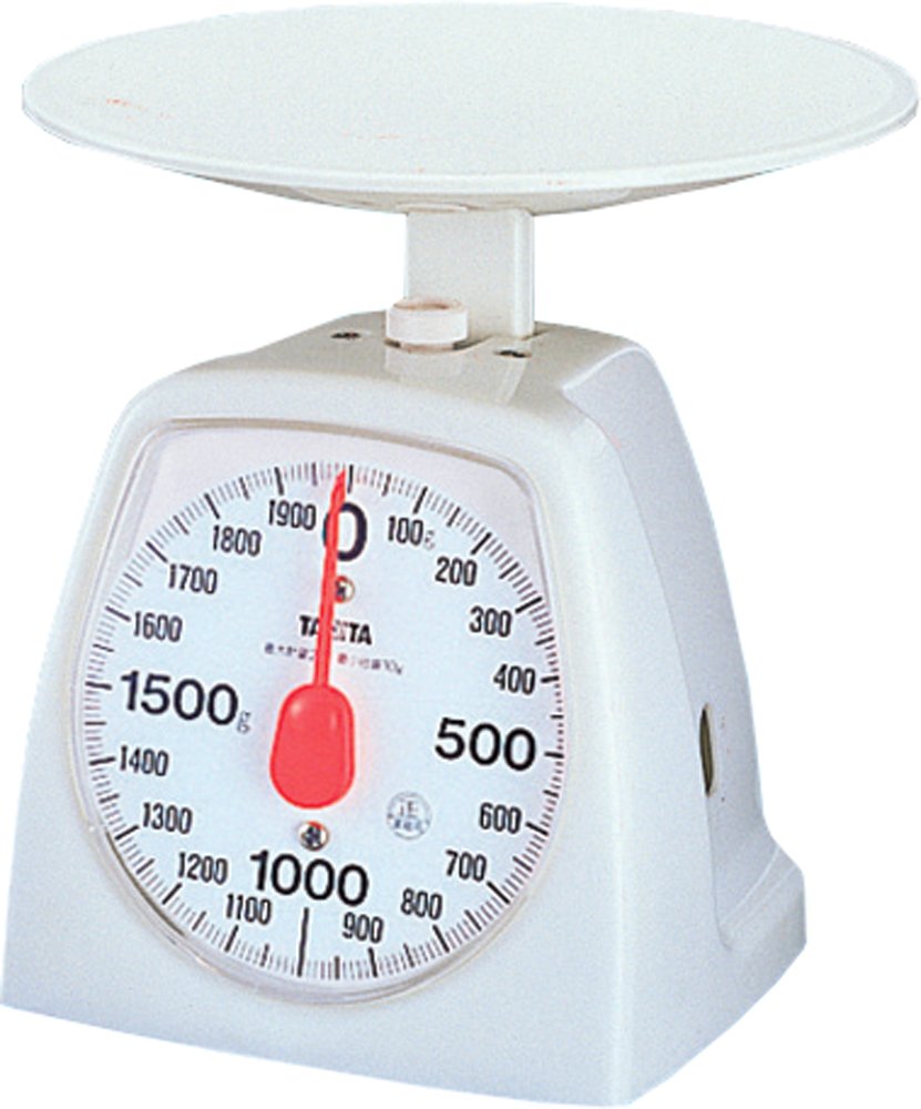 타니타 아날로그 1439 화이트 2kg 주방저울 09 화이트 2kg 10g단위
