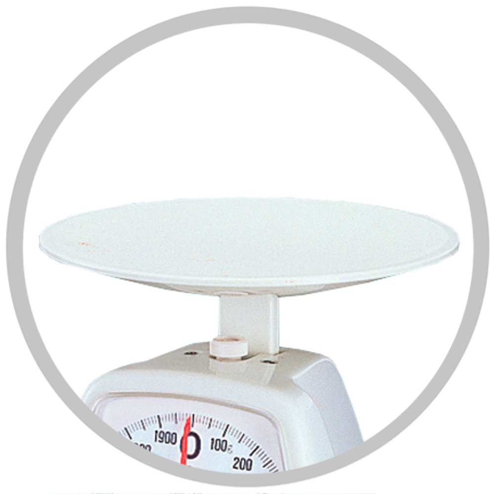 타니타 아날로그 1439 화이트 2kg 주방저울 09 화이트 2kg 10g단위 이미지 3