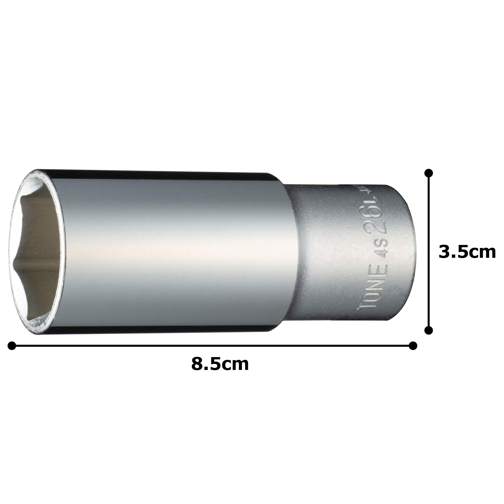 토네 HP4S-26L 26mm 12.7sq 6각 딥소켓 이미지 5