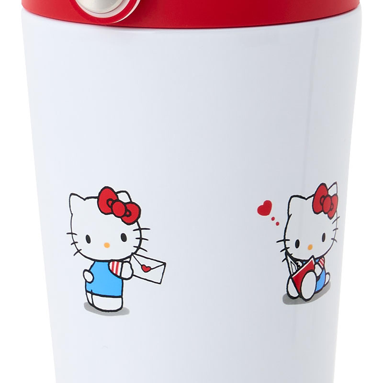 산리오 헬로키티 핸들 스테인리스 텀블러 484598 350ml 이미지 4