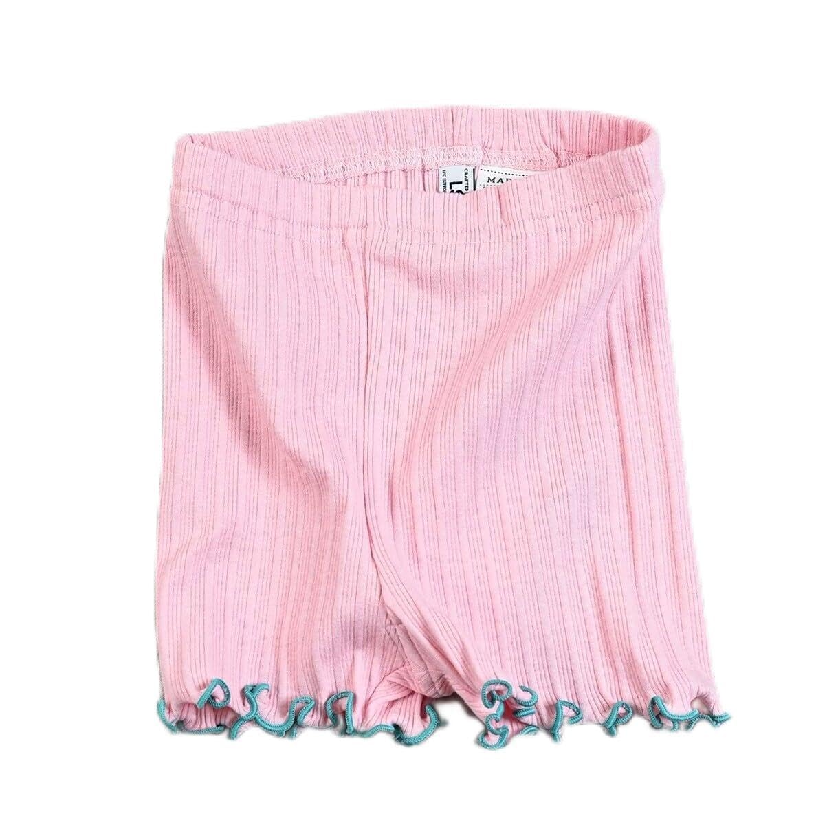 마키즈 무지 골지 페치 팬츠 G10 라이트핑크 80