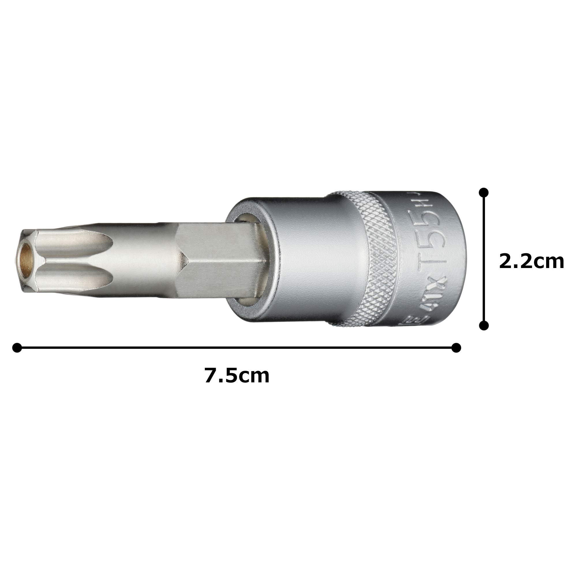 토네 HP4TX-T55H 12.7mm 별렌치 소켓 보안용 T55H 이미지 5