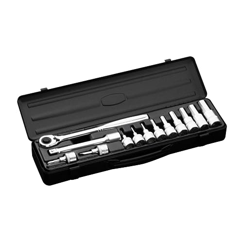 토네 400MBK 블랙 12.7mm 육각 소켓 렌치 세트 13점 이미지 3