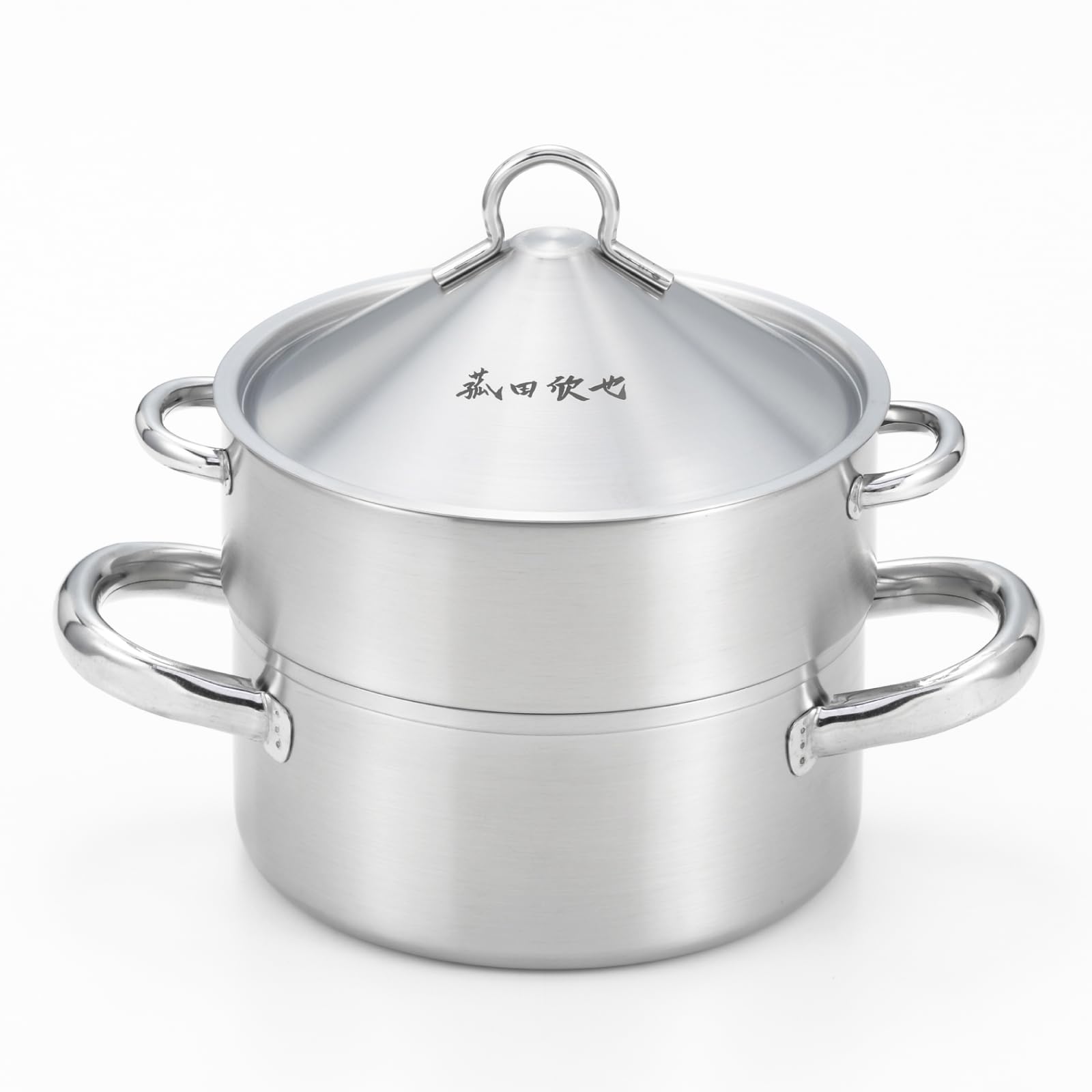 요시카와 딤섬 스텐 찜기 KO0042 16cm 1.6L 2단 IH 딤섬냄비 16cm 2단