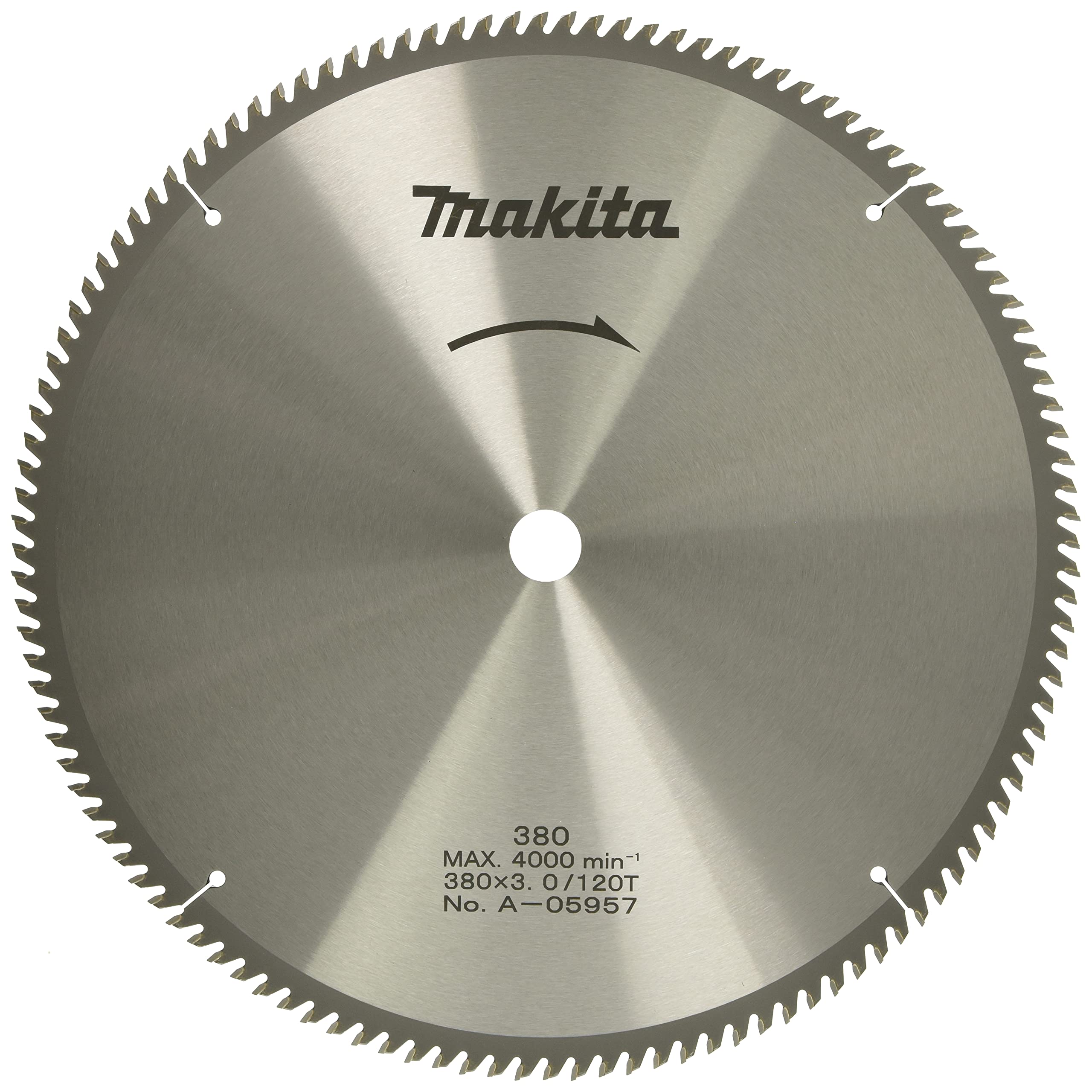 마키타 더블슬릿 일반목재용 A-05957 380mm 120T 칩쏘
