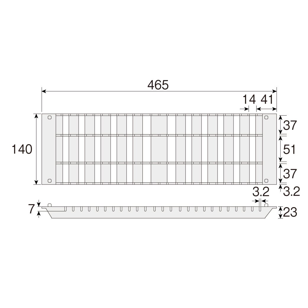 호잔 ESD 기판 홀더 F-36 10개입 정전기 방지 트레이 이미지 4