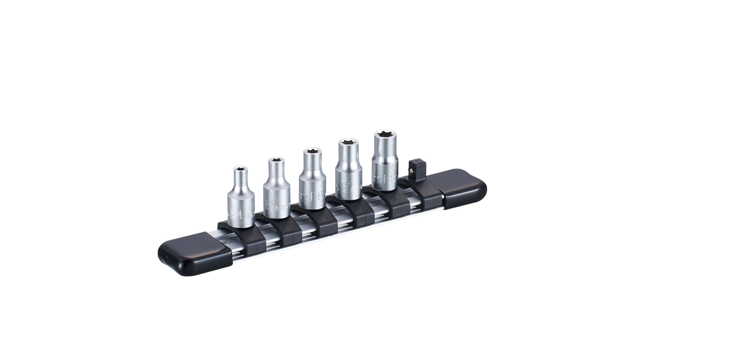 토네 E형 별렌치 소켓 세트 HTXE205 6.35mm 5종 이미지 2