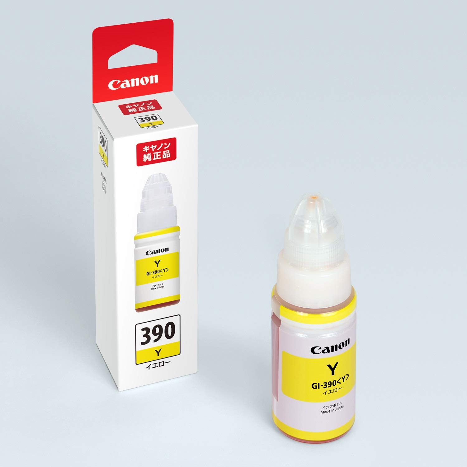 캐논 GI-390 옐로우 정품 잉크 보틀 단품 이미지 4