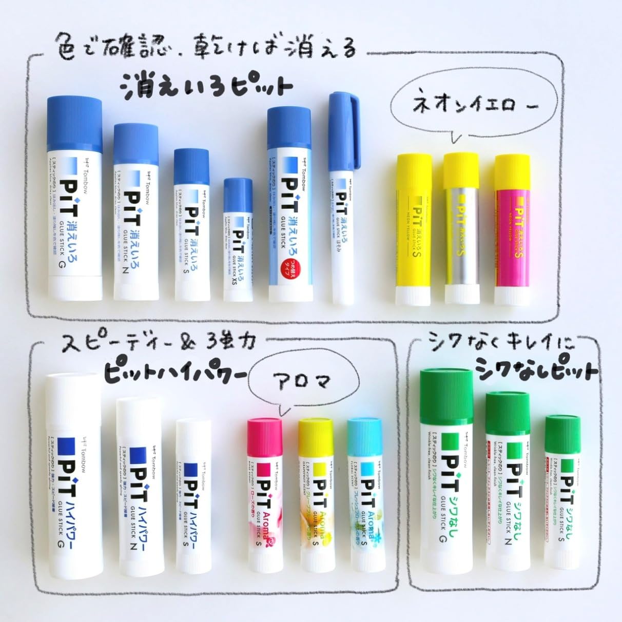 톰보 피트 하이파워 HCA-511 10g 스틱풀 강력 접착 화이트 이미지 7
