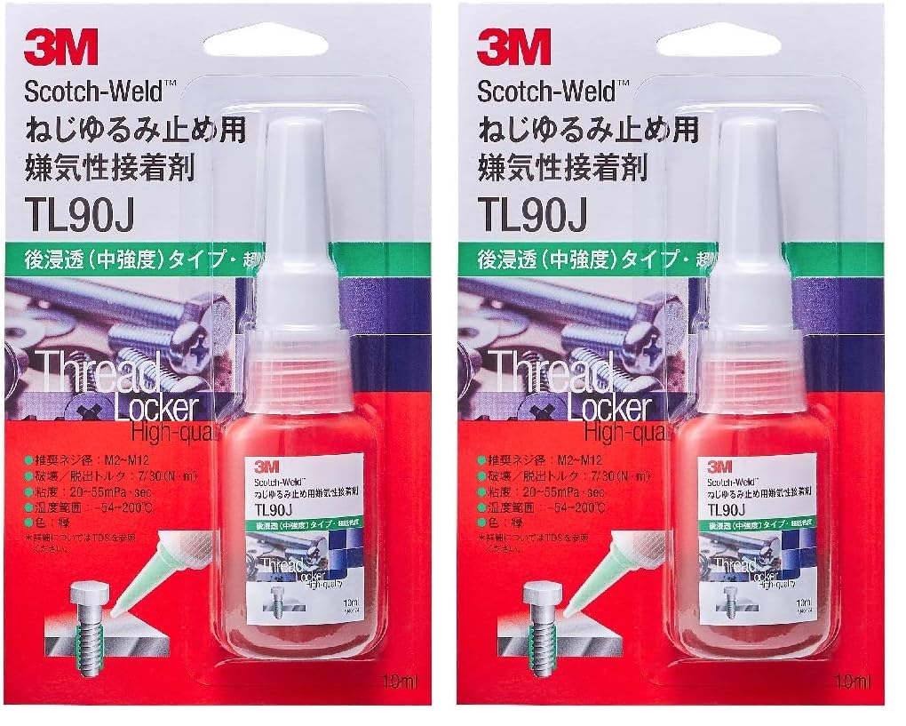3M 스카치웰드 TL90J 10ml 나사고정제 중강도 초저점도 10ml