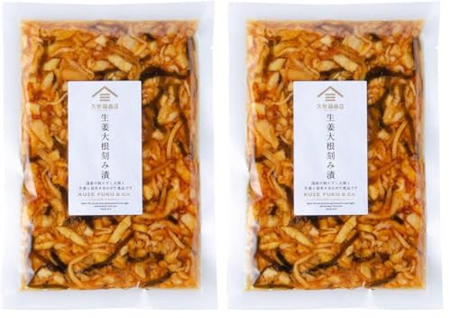 쿠제후쿠상점 다진 생강 무 절임 150g Pack of 17.4x11.3x1.2cm 이미지 2