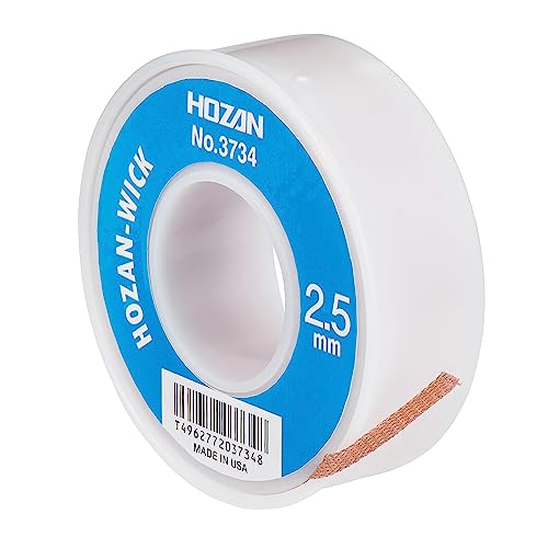 호잔 솔더윅 납흡입선 NO.3734 2.5mm 15m 2.5mm 15m 유연납용 이미지 2
