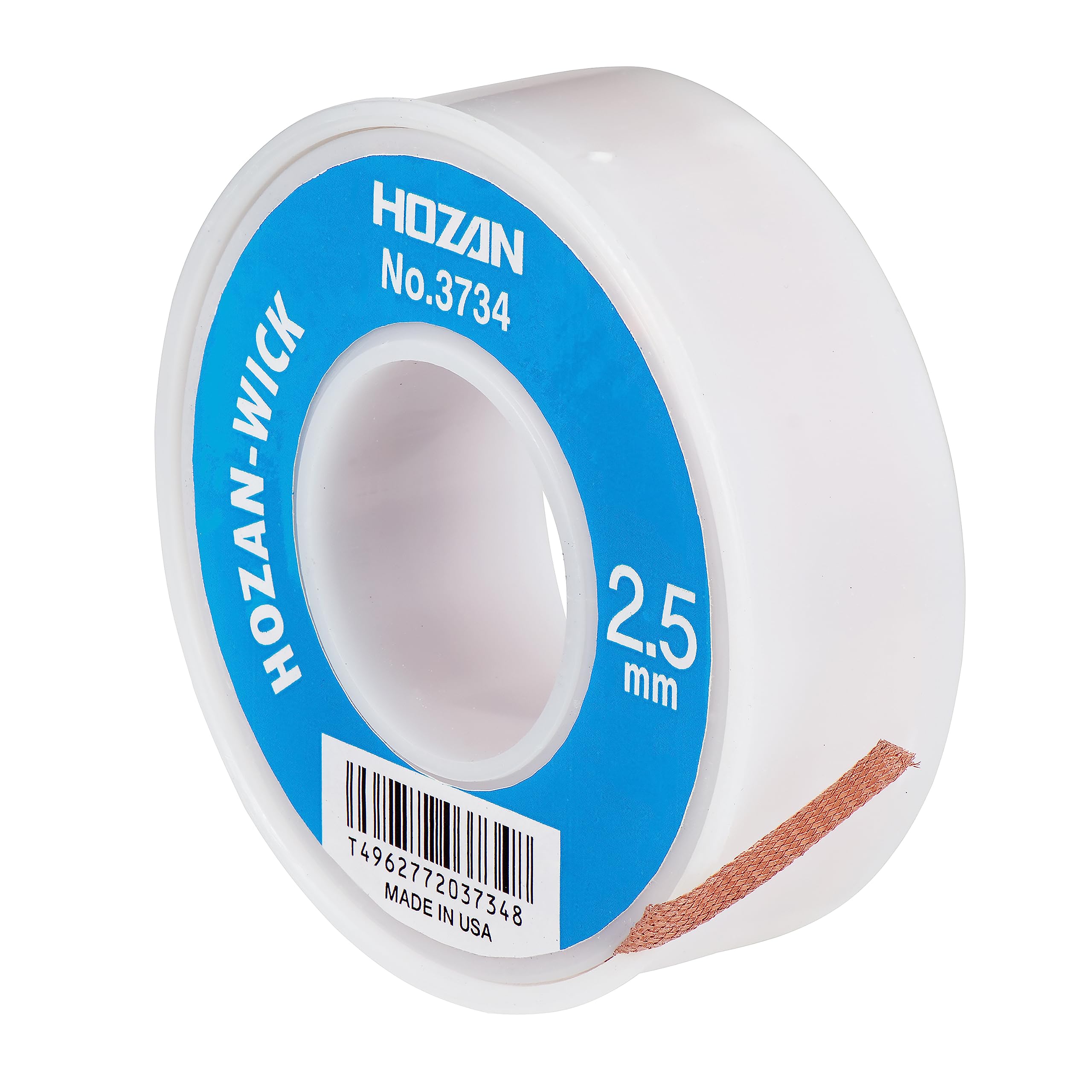 호잔 솔더윅 납흡입선 NO.3734 2.5mm 15m 2.5mm 15m 유연납용