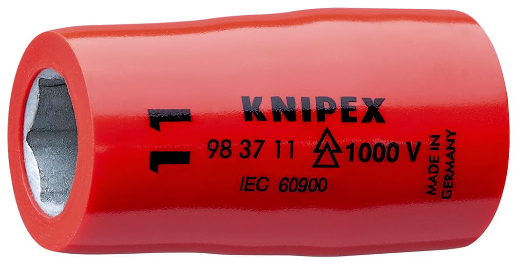 크니펙스 9837-11 3/8인치 절연 소켓 1000V