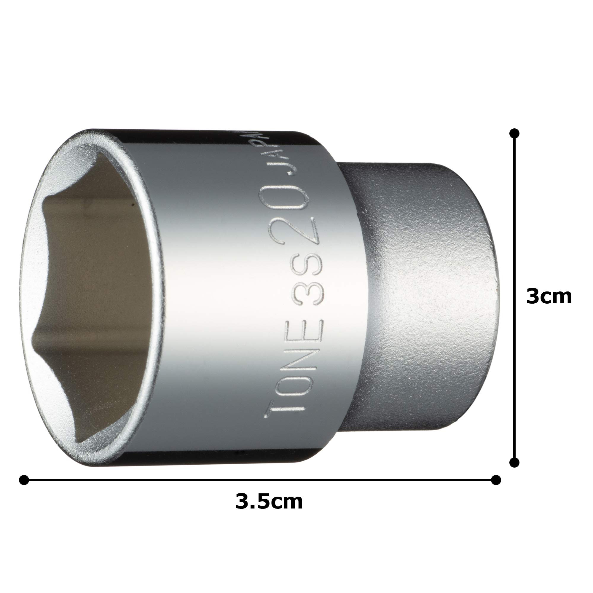 토네 HP3S-20 6각 소켓 20mm 이미지 5