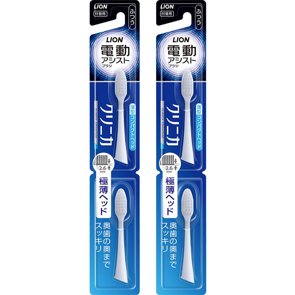 라이온 클리니카 어드밴티지 전동칫솔 리필모 콤팩트 보통모 4개입