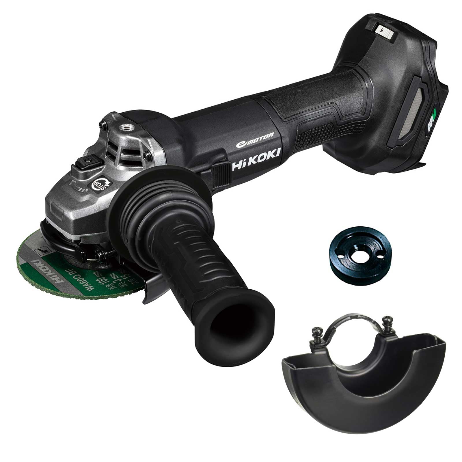 하이코키 G3610DC NN 36V 충전 디스크 그라인더 세트 이미지 1