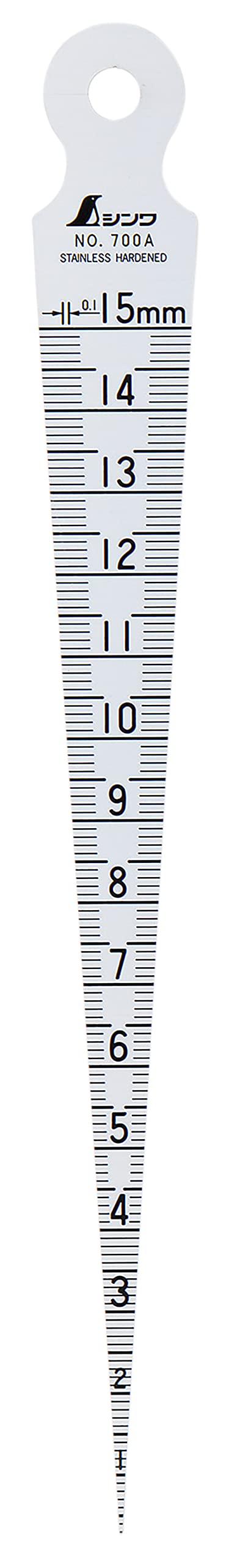 신와 62600 1-15mm 테이퍼 게이지